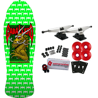 Powell Peralta Skateboard Complete Caballero Street Green Old School Reissue
