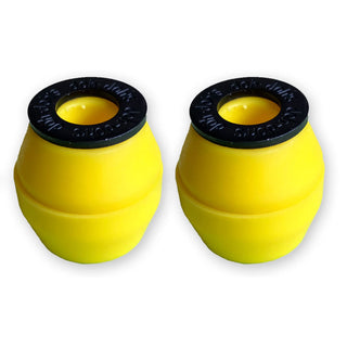 Shorty's Skateboard Bushings Doh Doh's Cones 92A Yellow Soft