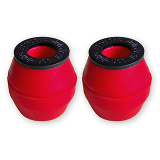 Shorty's Skateboard Bushings Doh Doh's Cones 95A Red Firm