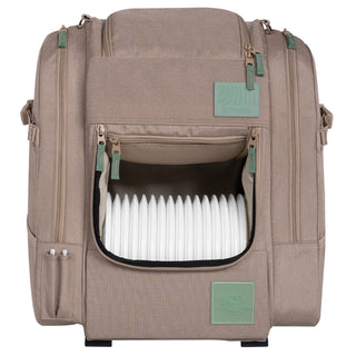 Streamline Disc Golf Bag Voyager Backpack Tactical Green Holds 18-20 Discs