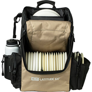 Latitude 64 Disc Golf Core Pro E3 Backpack Bag Sand Black
