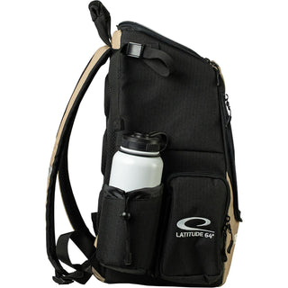Latitude 64 Disc Golf Core Pro E3 Backpack Bag Sand Black