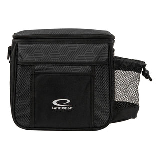 Latitude 64 Disc Golf Slim Hex Shoulder Bag Black