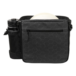 Latitude 64 Disc Golf Slim Hex Shoulder Bag Black