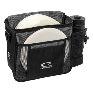 Latitude 64 Disc Golf Slim Hex Shoulder Bag Gray