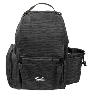 Latitude 64 Disc Golf Swift Hex Backpack Bag Black