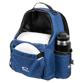 Latitude 64 Disc Golf Swift Hex Backpack Bag Blue