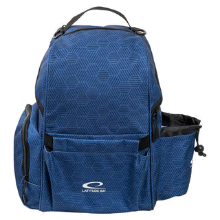 Latitude 64 Disc Golf Swift Hex Backpack Bag Blue