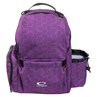 Latitude 64 Disc Golf Swift Hex Backpack Bag Purple
