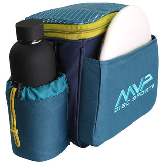 MVP Discs Disc Golf Shoulder Bag - Cell Sand/Ocean Blue - Holds 12 Discs