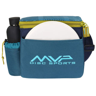 MVP Discs Disc Golf Shoulder Bag - Cell Sand/Ocean Blue - Holds 12 Discs