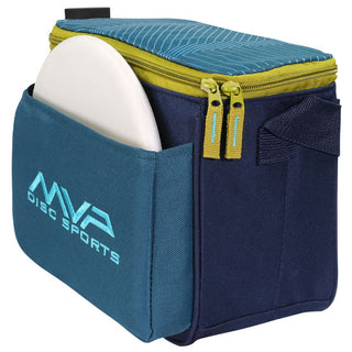 MVP Discs Disc Golf Shoulder Bag - Cell Sand/Ocean Blue - Holds 12 Discs