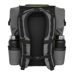 MVP Disc Golf Bag James Conrad Voyager Signature Backpack Slate/Green