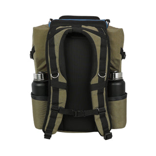 MVP Disc Golf Bag James Conrad Voyager Slim Signature Backpack Olive/Blue