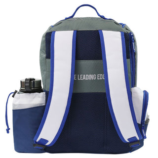 MPV Discs Disc Golf Backpack Bag - Shuttle Backpack Velcro Edition - Grey/Slate Blue