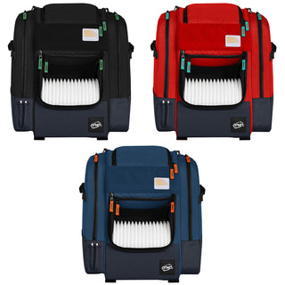 MVP Disc Golf Bag Voyager Backpack Holds 18-20 Discs