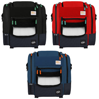MVP Disc Golf Bag Voyager Pro Backpack Holds 22-24 Discs