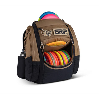 Climo Discs X GRIPeq ATS Disc Golf Bag - with Double-Foil Glow Trophy Line Belleair - Choose Color