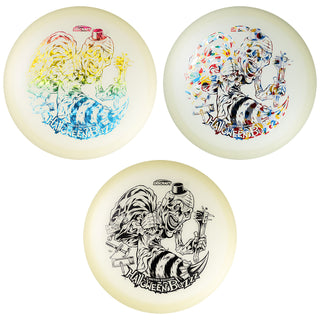 Discraft Disc Golf Single Foil Mega-Glo Halloween Buzzz Midrange 5/4/-1/1 - Choose Exact Disc