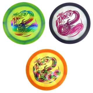 Discraft Disc Golf Anthony Barela Z Swirl Venom 12/4/0/4 - Choose Exact Disc