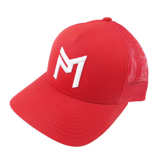 Discraft Disc Golf Paul McBeth Trucker Snapback hat Red