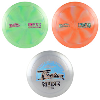 Discraft Disc Golf Titanium Nuke Distance Driver 13/5/-1/3 - Choose Exact Disc