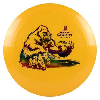 Discraft Disc Golf Big Z Crank Mini 6" Thrower or Marker Orange/Rainbow