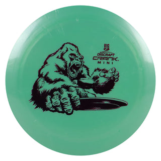Discraft Disc Golf Big Z Crank Mini 6" Thrower or Marker Green/Purple