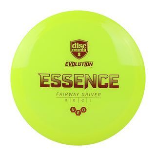 Discmania Disc Golf Evolution Neo Essence Fairway Driver 8/6/-2/1 Yellow/Red 173 grams