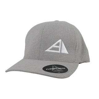 Axiom Discs Flexfit Delta Carbon Disc Golf Hat Light Grey L-XL