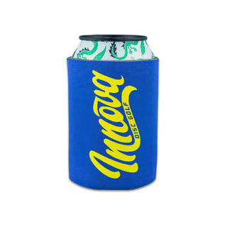 Innova Disc Golf Can Hugger Insulated Beverage Cooler Flow Logo - Blue