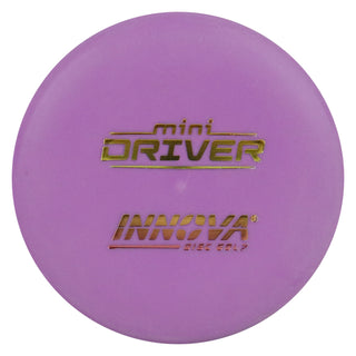 Innova Disc Golf Mini Marker / Thrower Driver Purple/Gold Pink