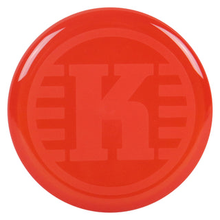 Kastaplast Disc Golf Mini Marker (or Thrower) K1 Reko Red Transparent