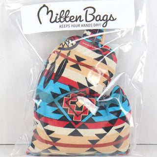 Mitten Bags Disc Golf Clay Grip Sack - Moisture Absorbing Bag - Tribal
