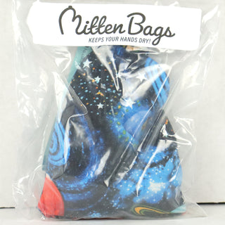 Mitten Bags Disc Golf Clay Grip Sack - Moisture Absorbing Bag - Space Blue