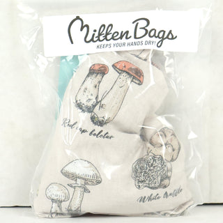 Mitten Bags Disc Golf Clay Grip Sack - Moisture Absorbing Bag - Types of Mushrooms