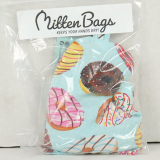 Mitten Bags Disc Golf Clay Grip Sack - Moisture Absorbing Bag - Donuts