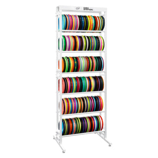 MVP Disc Sports - Disc Golf Storage Rack System - Disc Station VI White - 6 Racks