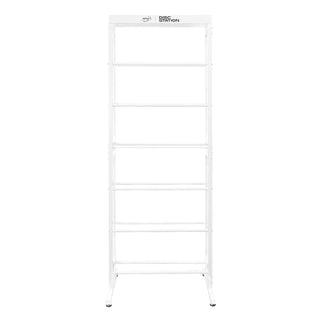 MVP Disc Sports - Disc Golf Storage Rack System - Disc Station VI White - 6 Racks