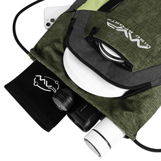 MVP Disc Golf Drawstring Backpack Bag - Choose Color