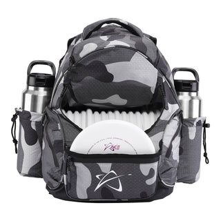 Prodigy Disc Golf Bag BP-3 V3 Backpack Grey Camo Holds up to 20 Discs