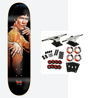 DGK x Bruce Lee Skateboard Complete Dragon Lenticular 8.25" x 31.85"