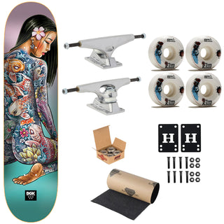 DGK Premium Skateboard Koi 8.25" Krux Trucks, SML Wheels, Indy Bearings