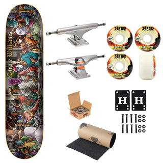 DGK Premium Skateboard Williams Last Supper 8.06" Independent Trucks, Satori Wheels, Indy Bearings