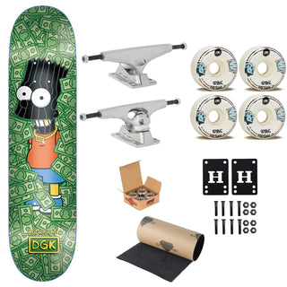 DGK Premium Skateboard Rodrigo TX Masked 8.25" Krux Trucks, SML Wheels, Indy Bearings