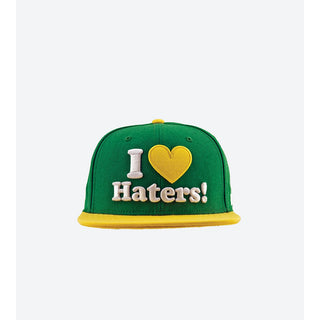 DGK Skateboards Hat Haters Snapback Green/Yellow