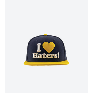 DGK Skateboards Hat Haters Snapback Navy/Yellow