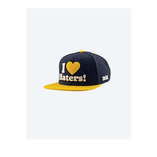 DGK Skateboards Hat Haters Snapback Navy/Yellow
