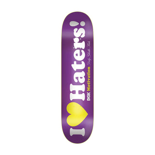 DGK Skateboard Complete Haters Purple 8.06" x 31.85"