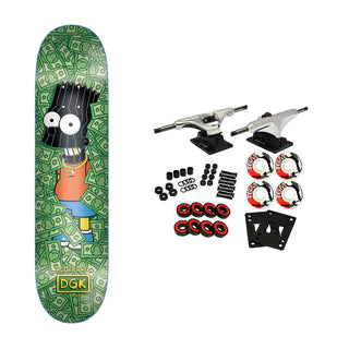 DGK Skateboard Complete Rodrigo TX Masked 8.25" x 31.85"